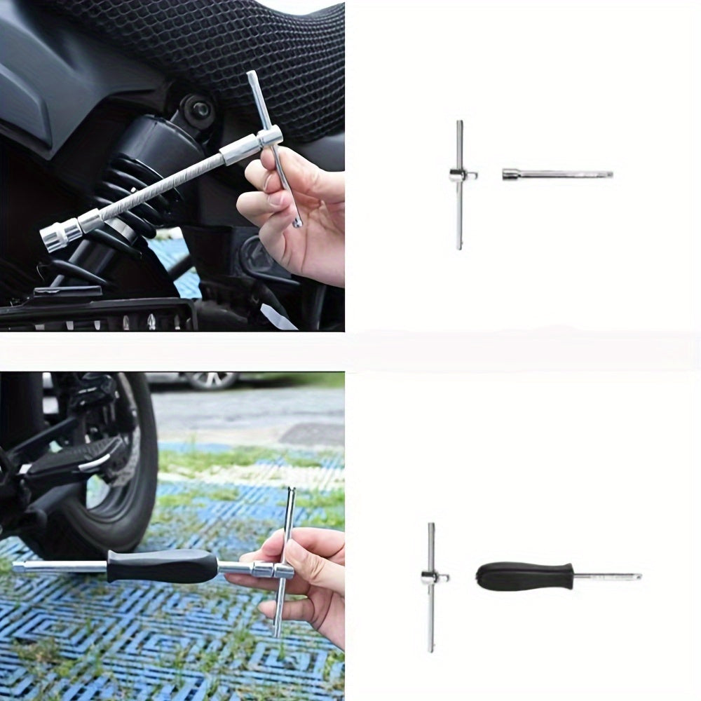 Multi-Function Tool Set Chrome Vanadium Steel for Vehicle and Bicycle Repairs