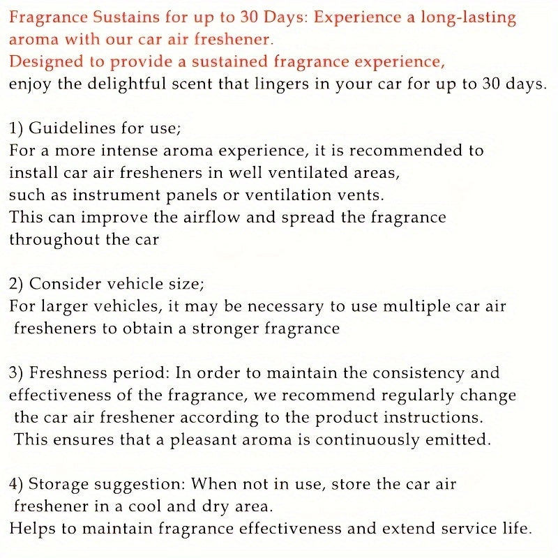 Avtomobil havo tozalovchi klip Qizil Oq Hidi Vent montaj avtomobil ichki bezak