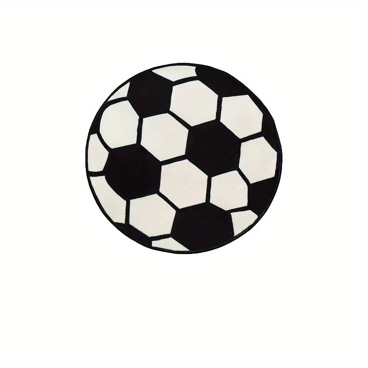 Football Area Rug for Bedroom Living Room Balcony Office Decor 70cm