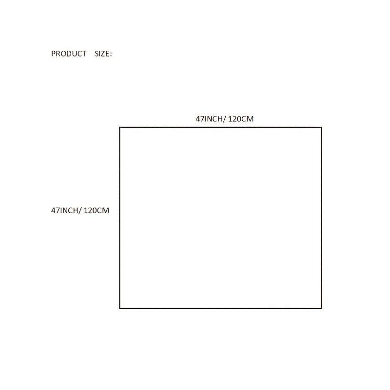 Baby Swaddle Blankets Set of 3 Ultra-Soft Bamboo Muslin 119cm x 119cm for Newborns