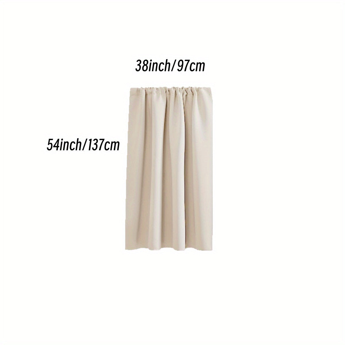 Insulated Blackout Curtains for Bedroom Room Darkening Noise Reduction 1PC