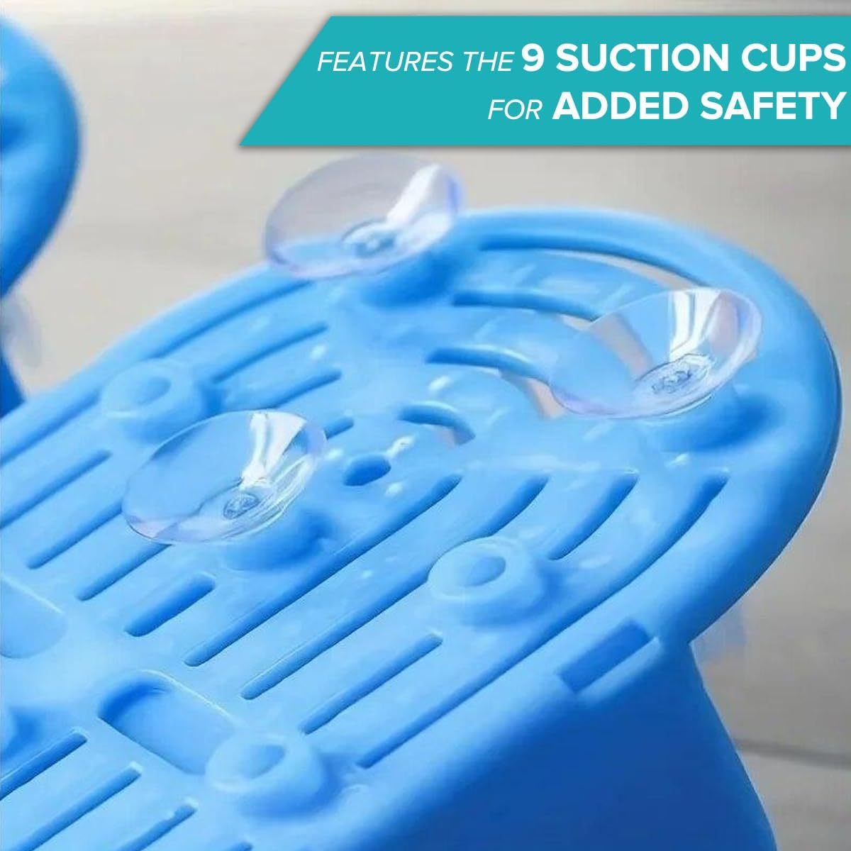 2 ta ergonomik dush qirqish uchun to'plam, tizzaga yopishmaydigan oyoq va orqa cho'tkalar bilan