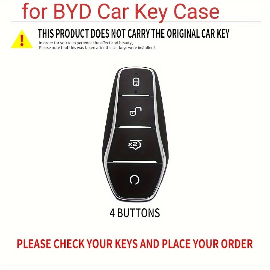 Car Key Cover Protector for All-Series, Durable Silicone, Universal Fit