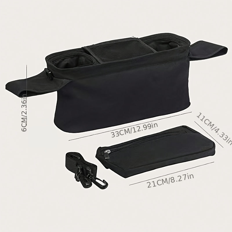 Waterproof Lycra Stroller Organizer Bag for Car Seats and Accessories