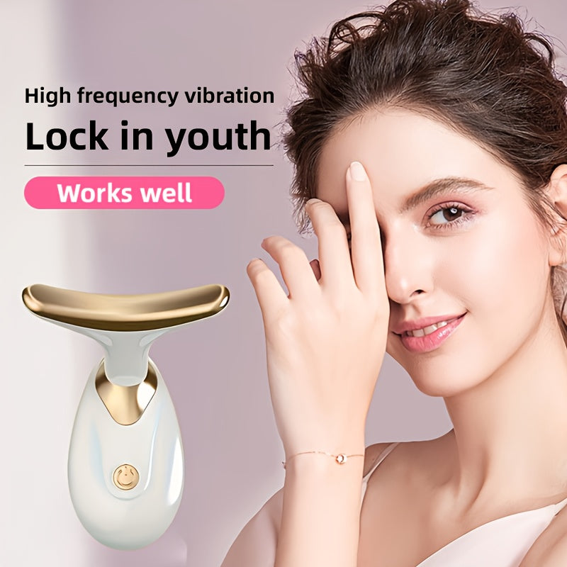 Battery-Powered Facial and Neck Massager for Women Valentine’s Day Gift