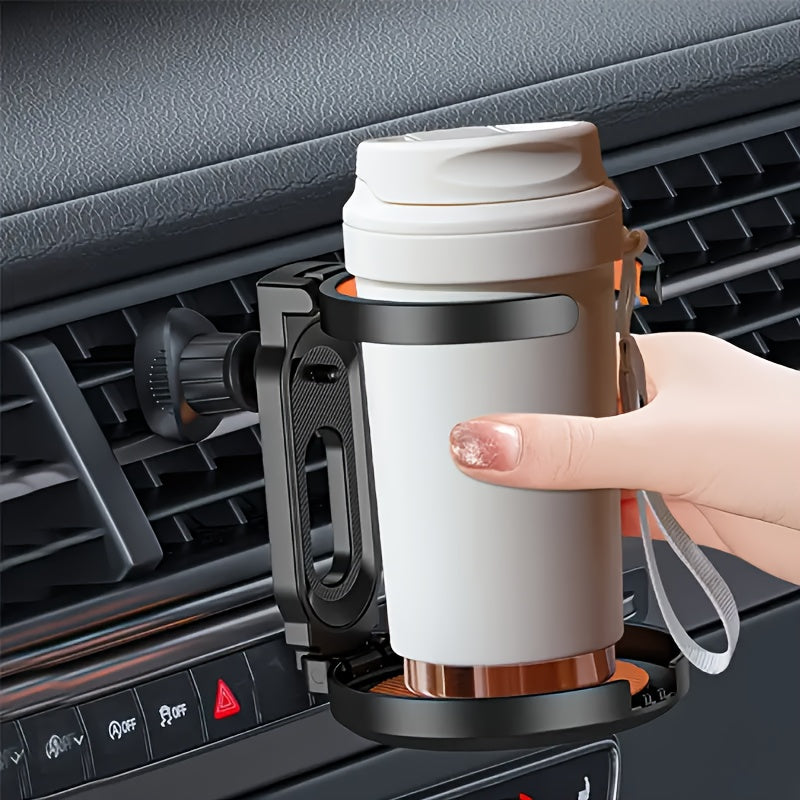 Universal ABS Foldable Car Cup Holder Vent Mount for Hot Cold Drinks