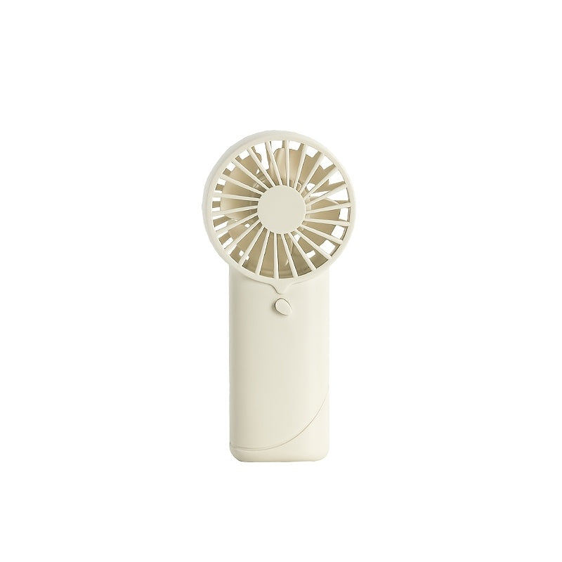 Mini Portable Handheld Electric Fan Battery-Free Lightweight for Outdoor Travel