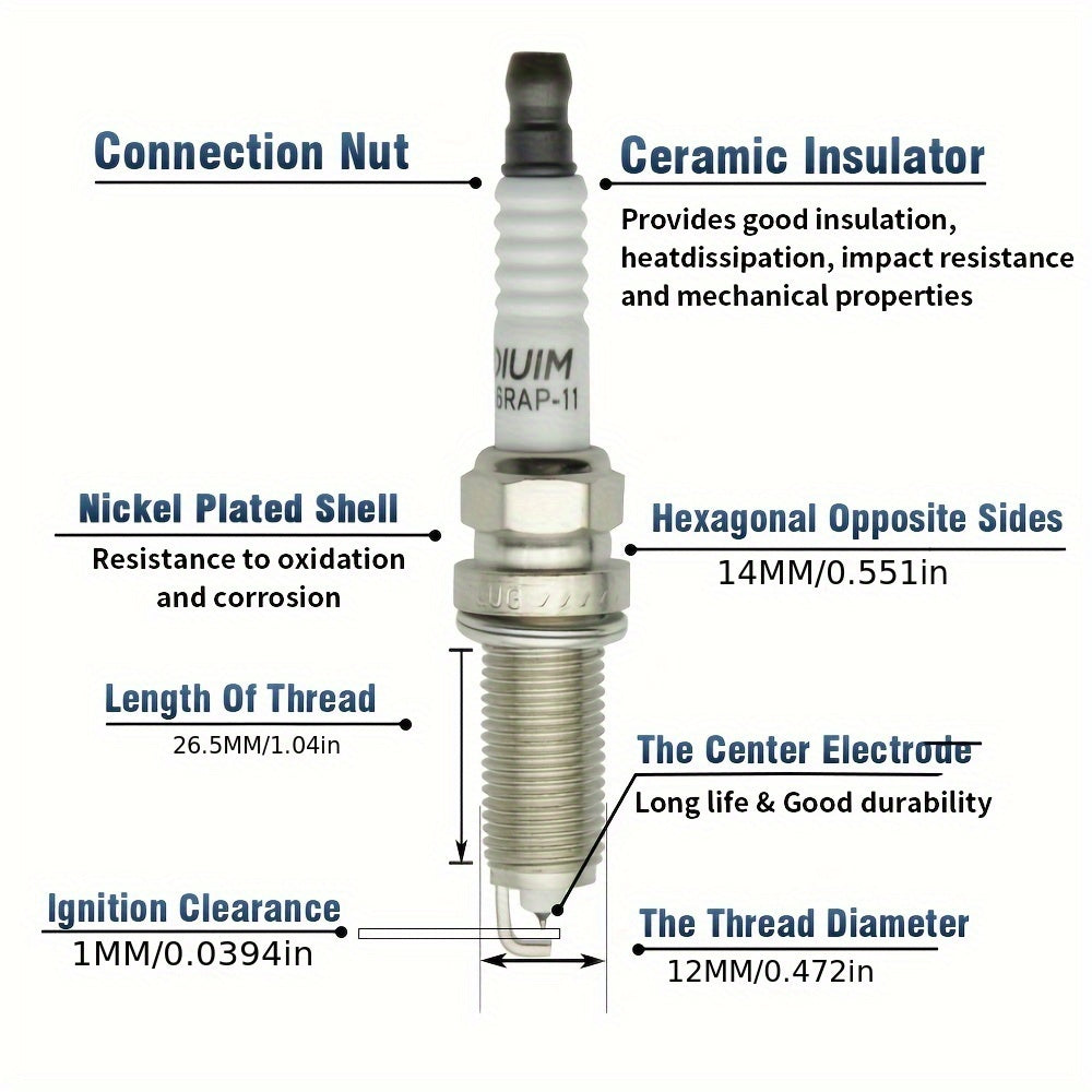 Pack of 4 Replacement Filters For Vacuum Cleaner Parts