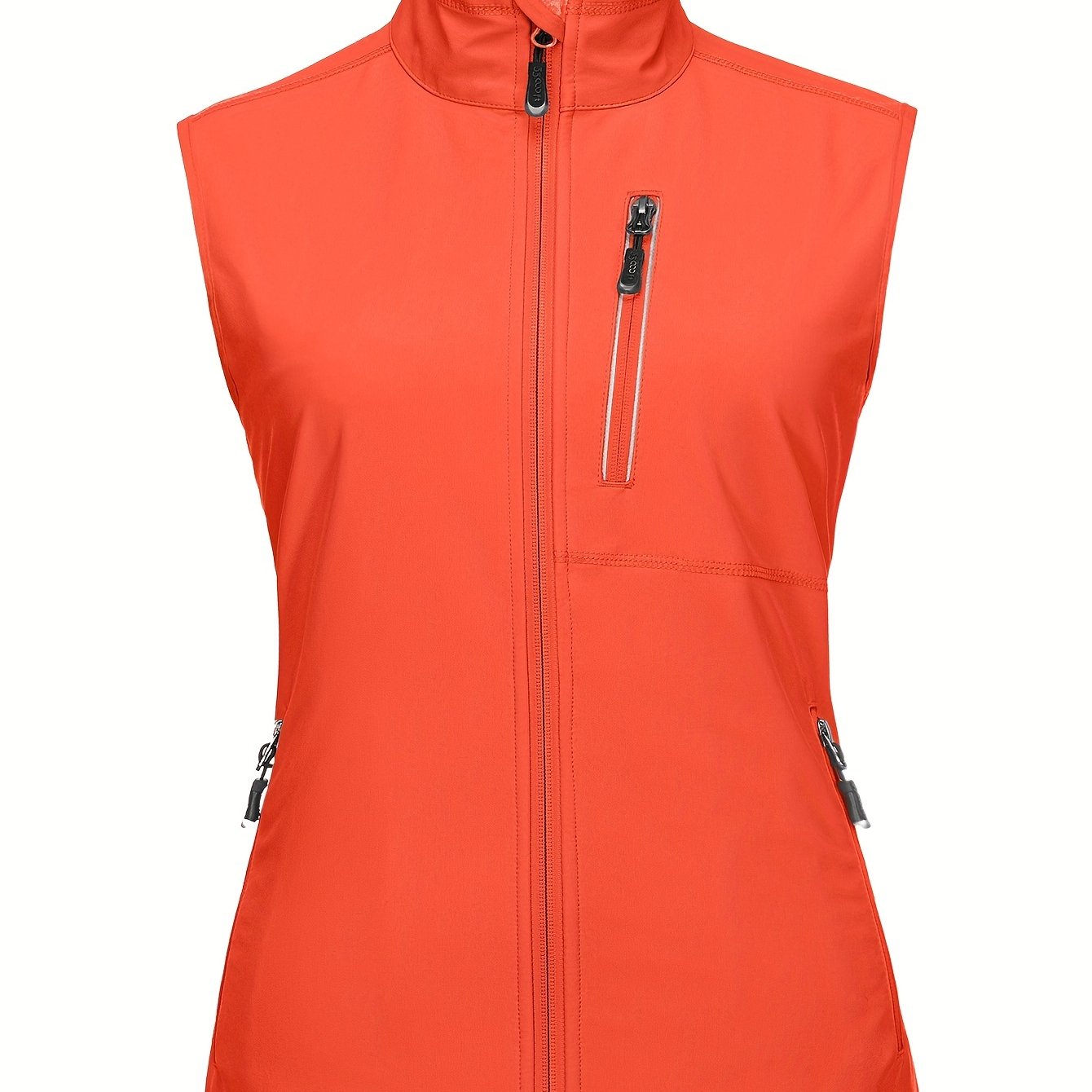 Женский легкий ветронепроницаемый софтшелл жилет для бега, темно-синий, размер 33 см