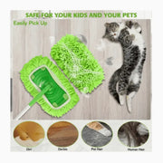 Microfiber Mop Pads Reusable Washable for Swiffer Sweeper, Super Absorbent