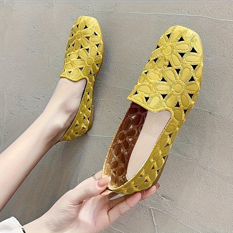 Women's Lightweight Breathable Slip-On Sandals with Cushioned Insole