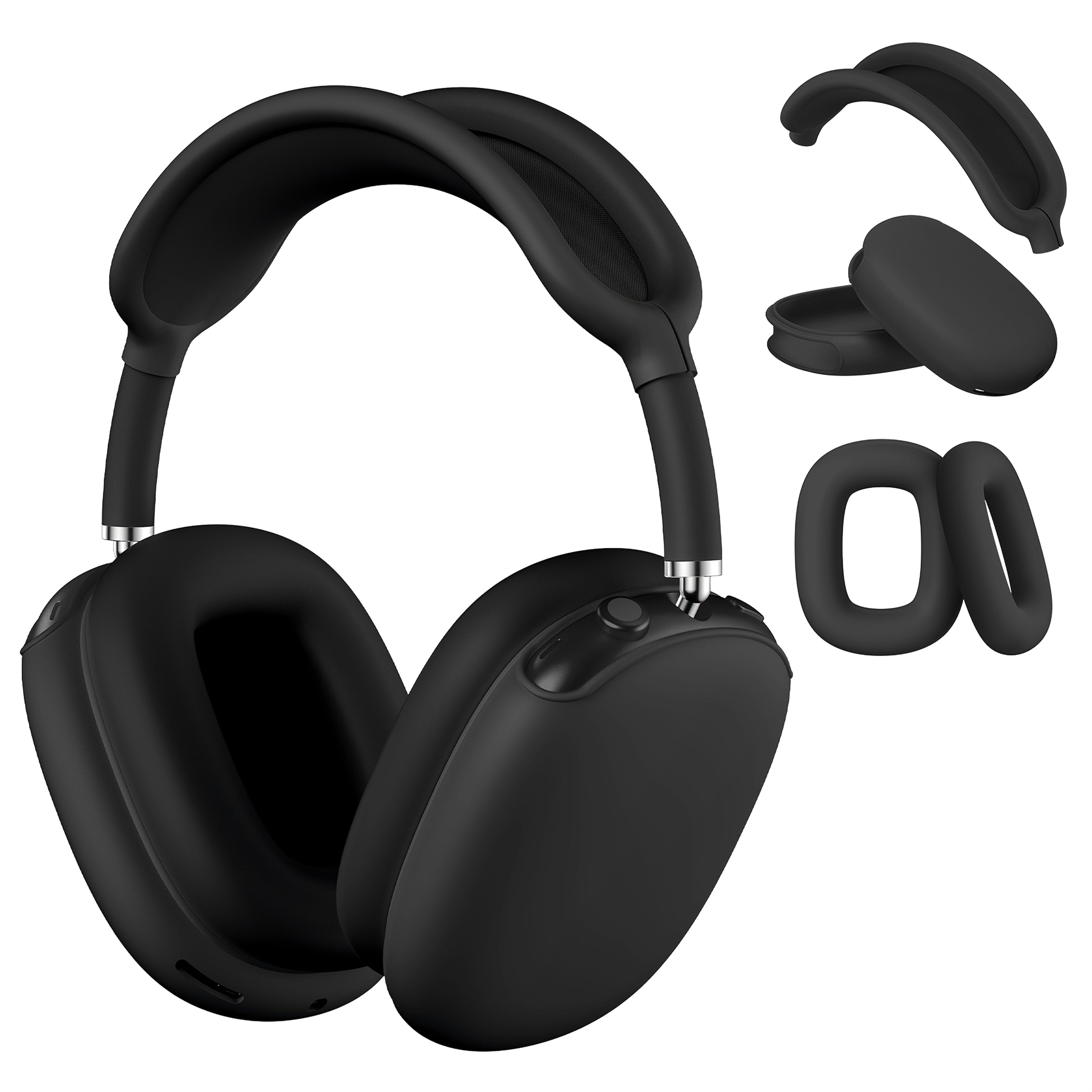 Fundas de silicona para auriculares AirPods Max antirayaduras, a prueba de polvo y golpes, en varios colores