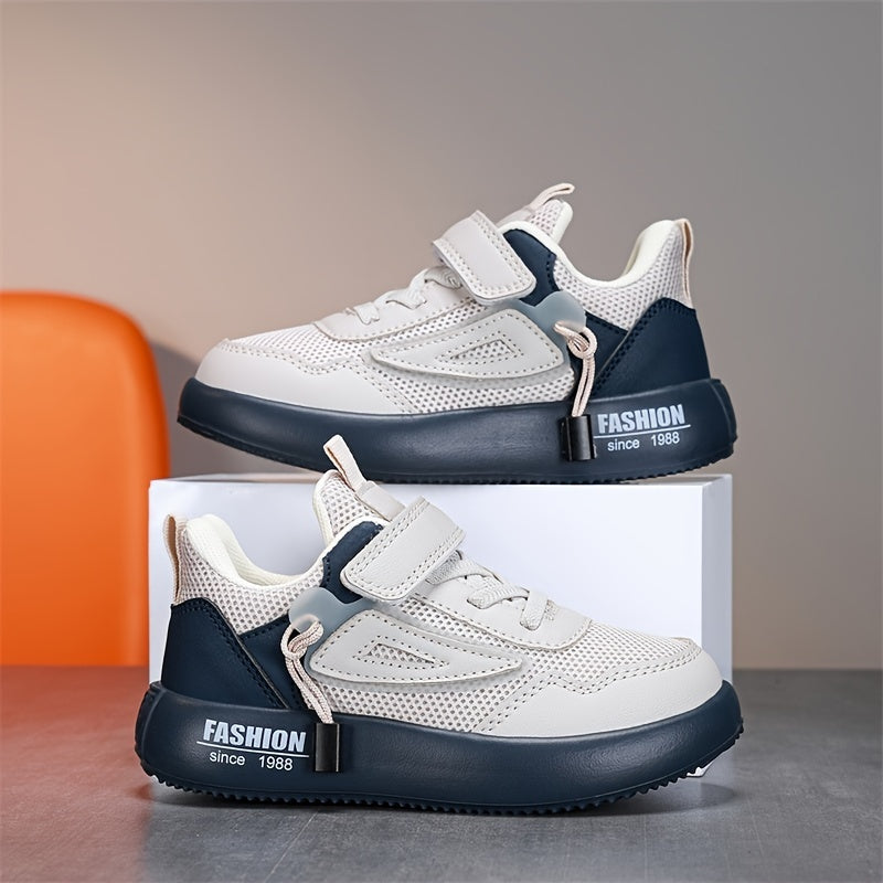 Youth Sports Shoes for Kids Breathable EVA Sole Casual All-Season Sneakers