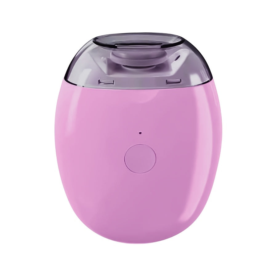 Amriver Portativ Elektron Tirnoq Qirqgich USB orqali zaryadlanadigan litiy polimer batareyasi, 3 tezlikda sozlanadigan, LED chiroq, jim ishlash, sayohat uchun qulay, avtomatik tirnoq maydalagich.