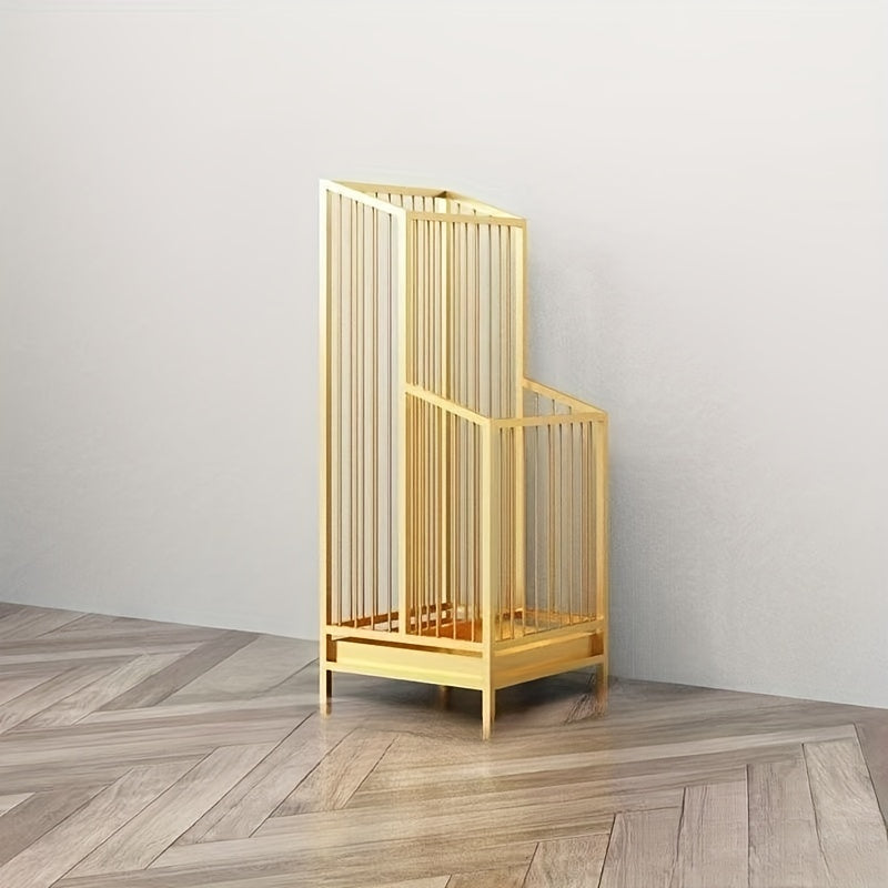 European-Style Metal Umbrella Stand Waterproof Decorative Storage for Home and Hotel Entrances
