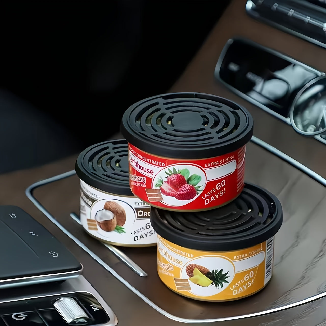 Автомобильный освежитель воздуха с длительным ароматом 60 дней для дома, офиса, автомобиля