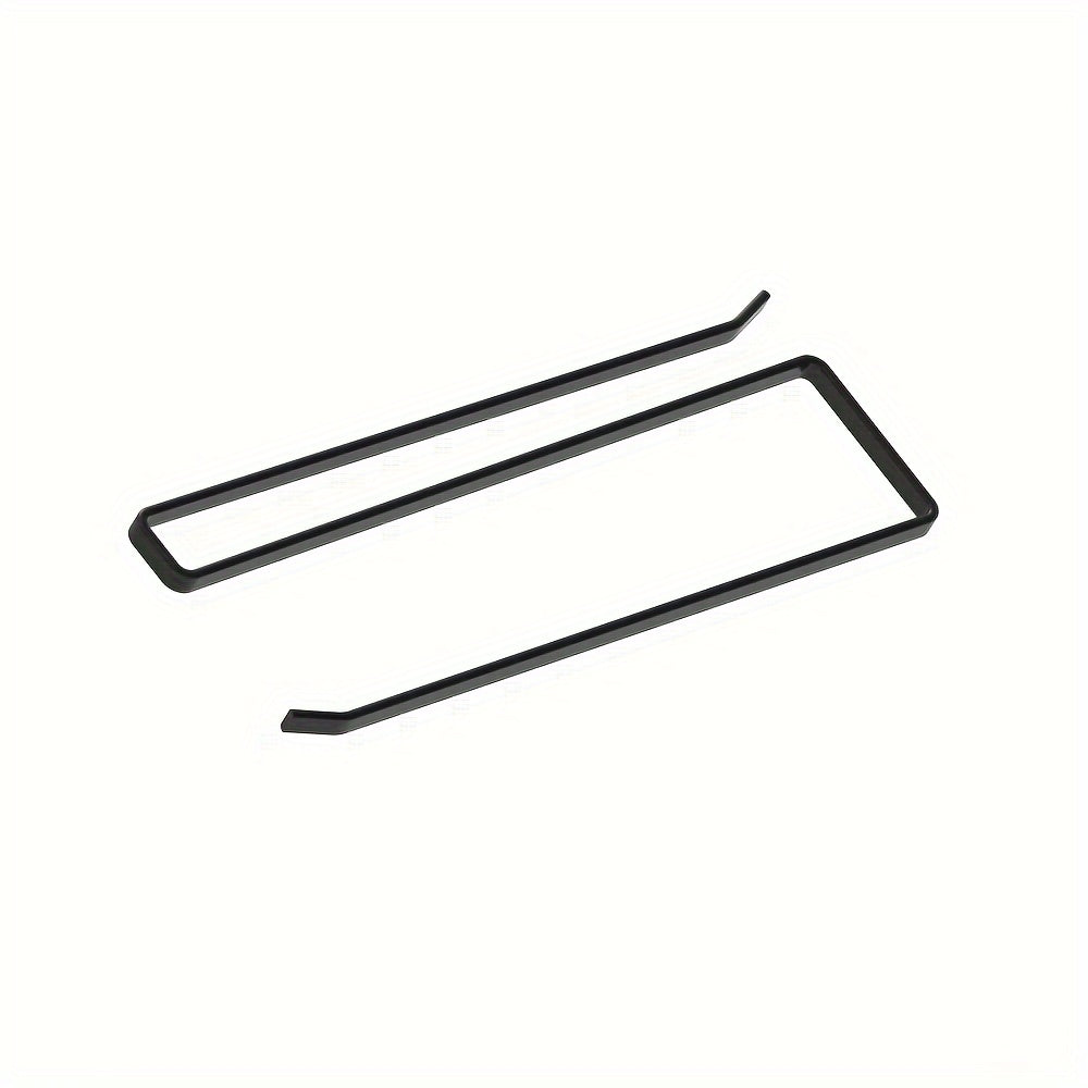 Kitchen Paper Towel Holder No-Drill Cabinet Mount Easy Install Storage