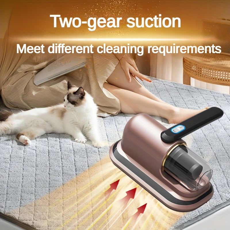 2-Speed Cordless Handheld Vacuum Cleaner with HEPA Filter for Dust Pet Hair Pollen
