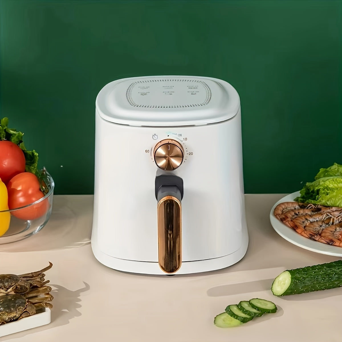 4L аэрогриль духовка 700Вт с сенсорным дисплеем 360° нагревание без масла