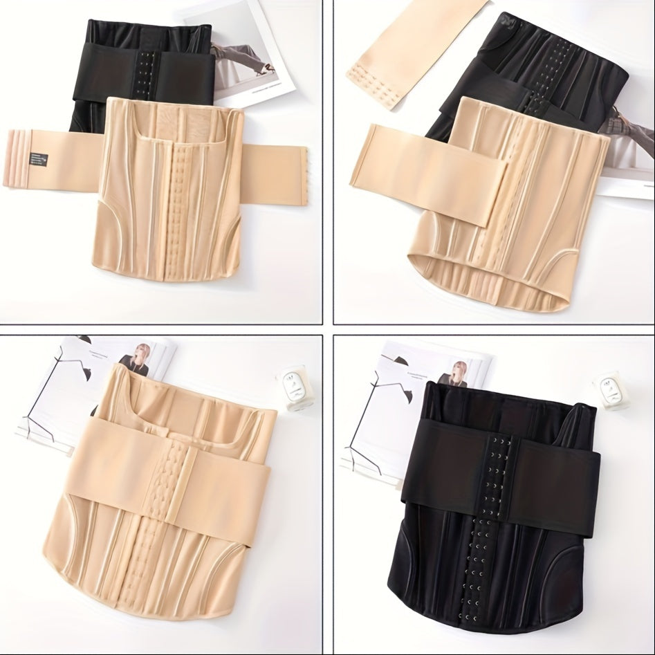 Women's Waist Trainer Belt Tummy Control Shaping Compression Wrap for Posture