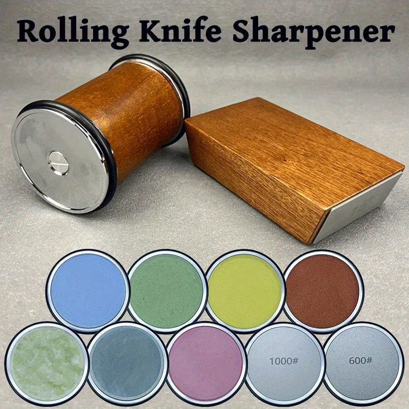 15-20 Degree Knife Sharpener Kit with Magnetic Holder and Diamond Stone Kitchen Accessory