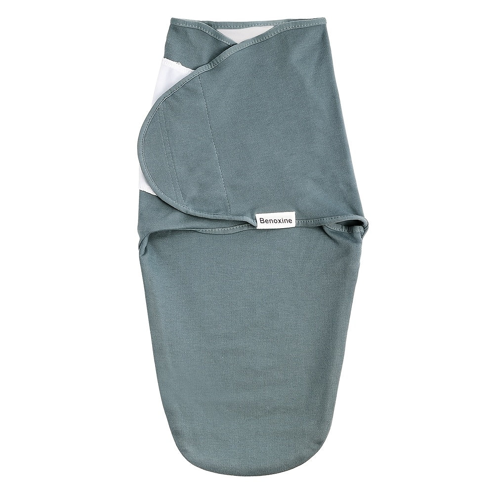 Baby Sleep Sack for Newborns 0-3 Months Adjustable Swaddle with Zipper and Cozy Design