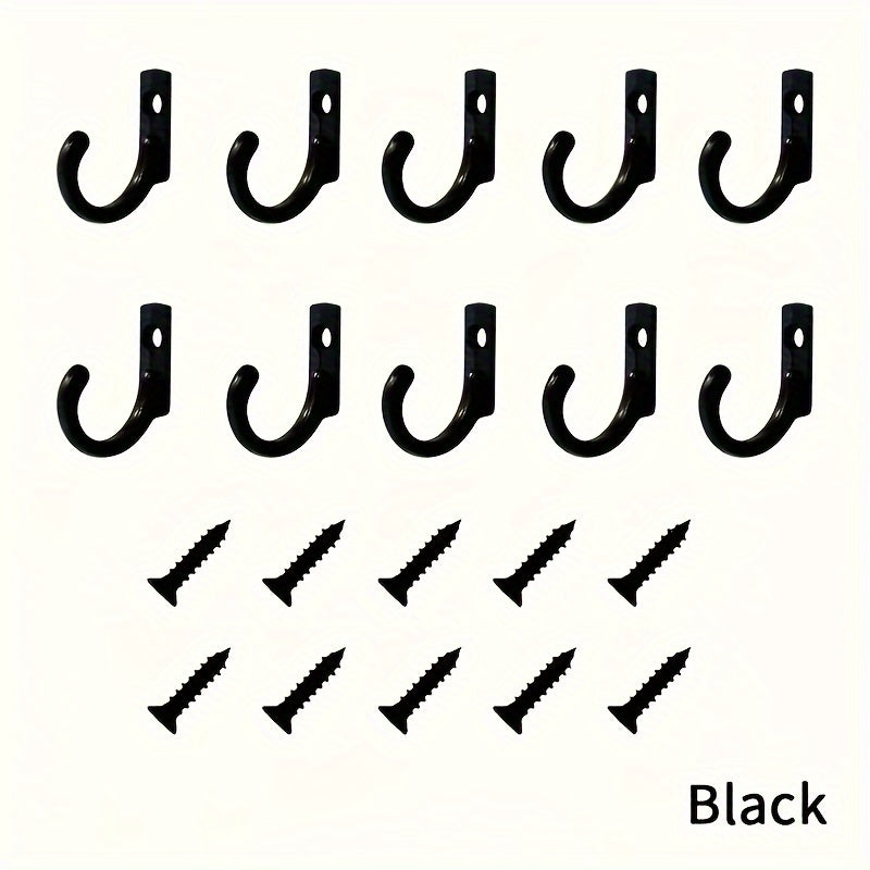 Juego de 10 ganchos decorativos para pared para dormitorio, baño y más, fáciles de instalar