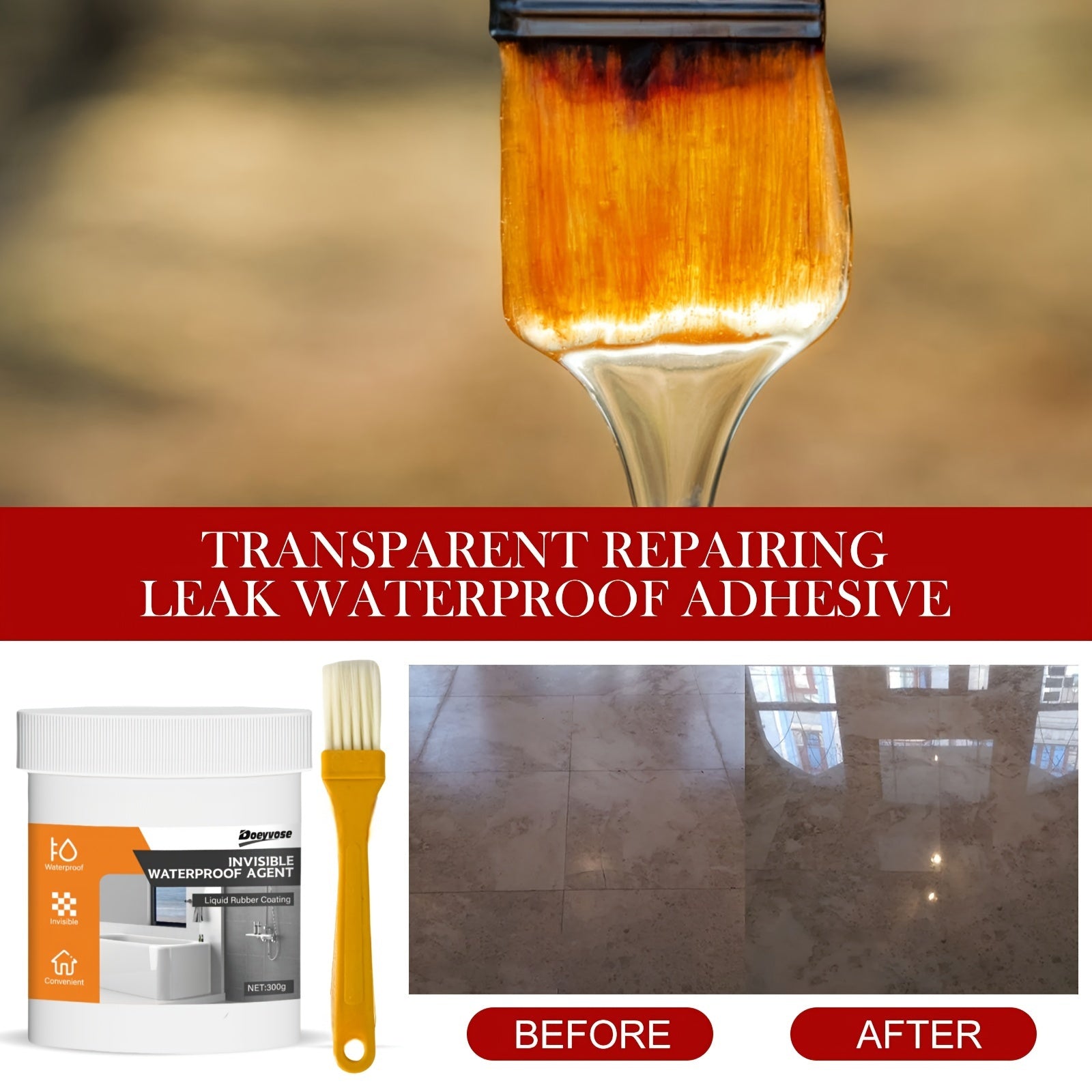 Super Strong Waterproof Sealant for RV Roofs and Walls Leak Repair