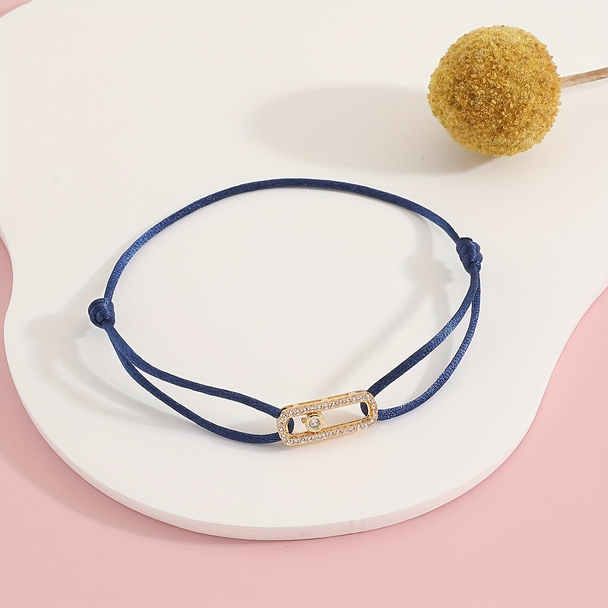 Women's Charm Bracelet Adjustable Zirconia Accents Jewelry Gift