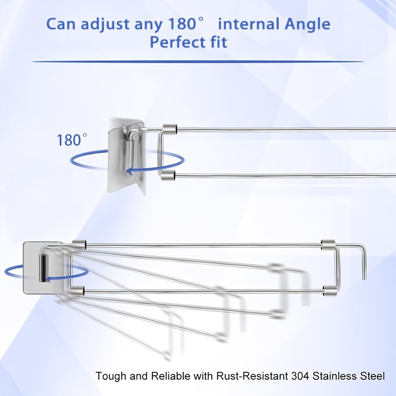 Adjustable Stainless Steel RV Refrigerator Shelves Durable Space-Saving