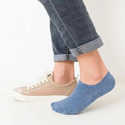 Men's Breathable Non-Slip Boat Socks Set of 5 with Odor-Resistant Knit Fabric