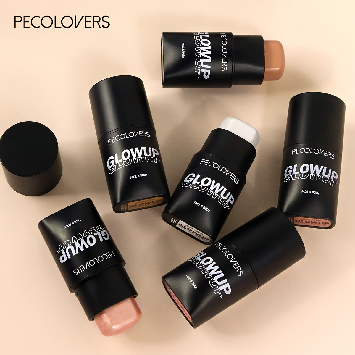 Long-Lasting Contouring Stick with Matte Bronzer for Face and Nose Definition