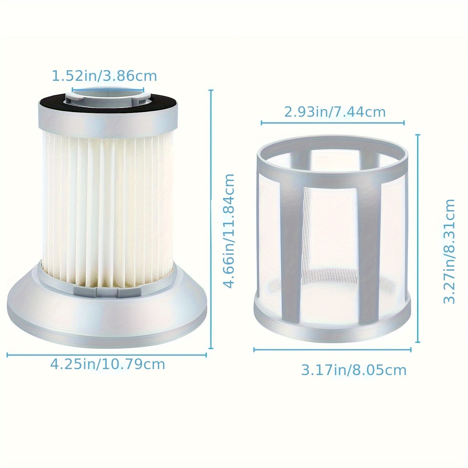 Replacement Filter for Zing Lightweight Vacuum Bagless Canisters 2156 Series