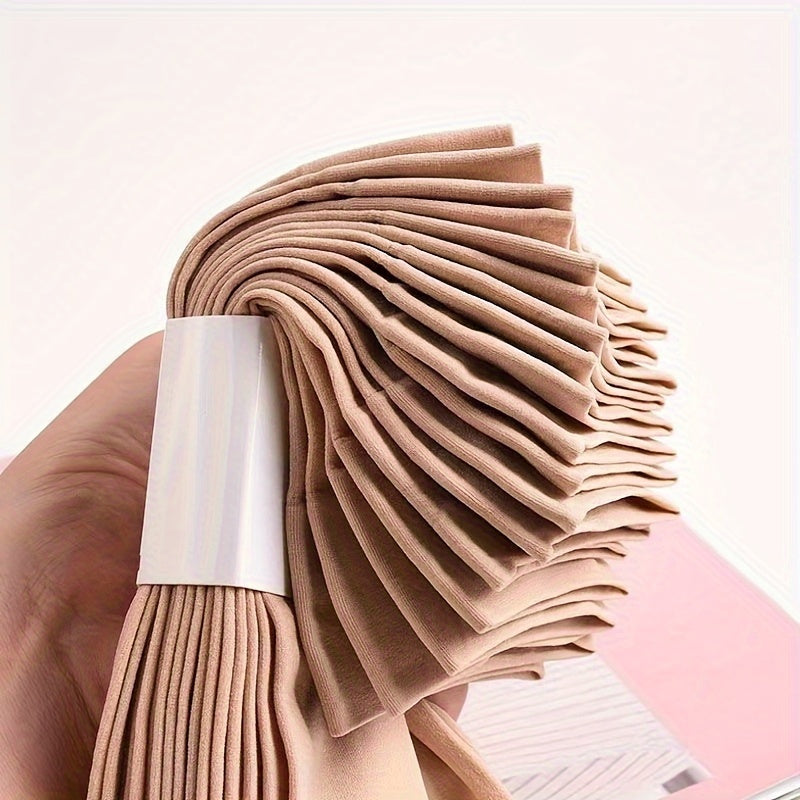 10 Pairs Breathable Elastic Tube Socks Soft Durable Solid Color for Travel