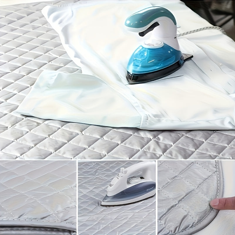 Alfombrilla de planchar magnética plegable y portátil para uso en el hogar y de viaje