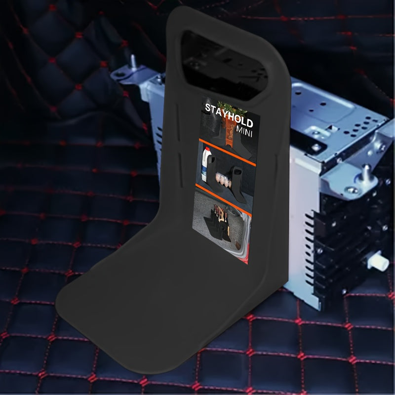 Car Trunk Organizer with Luggage Rack Shockproof Storage Black Grey