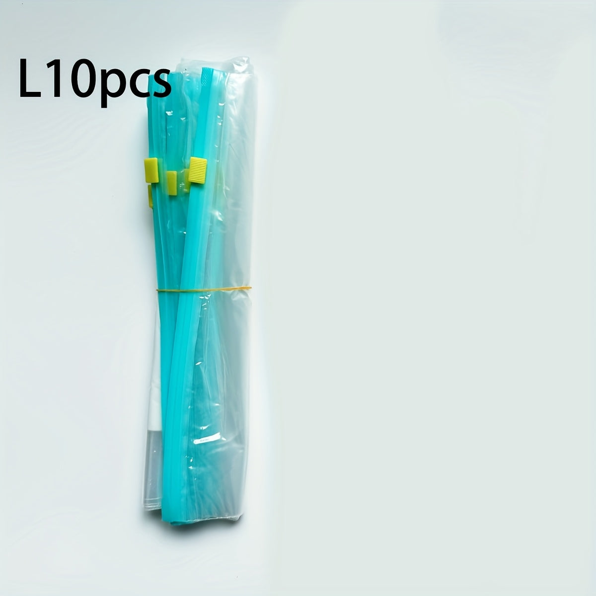 10pcs Reusable Food Storage Bags with Zipper Sealing for Fruits Vegetables Grains