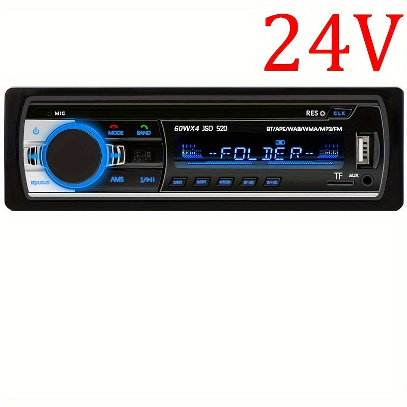 Universal Car Radio MP3 Player Wireless FM USB Aux 4 Inch Color Display Voice Navigation