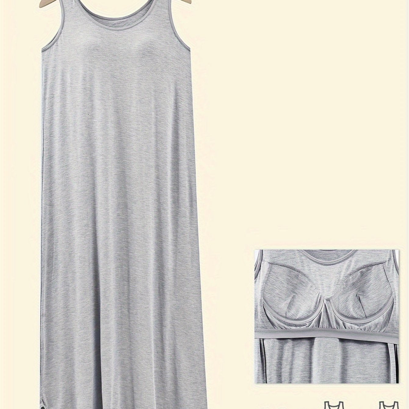 Women's Padded Tank Top Sleeveless Athletic Workout Top