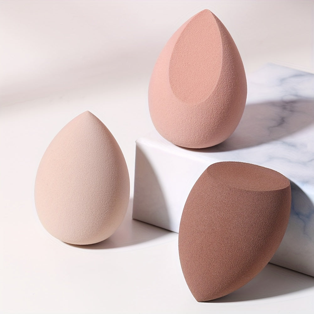 3-Piece Makeup Sponge Set Blenders for Powder and Foundation