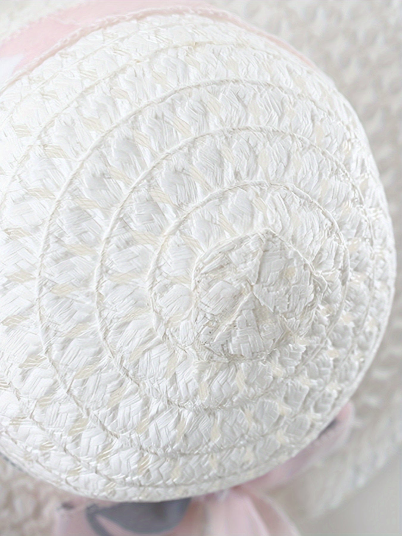 Baby Girls Summer Dress with Flower Print and Matching Hat Set