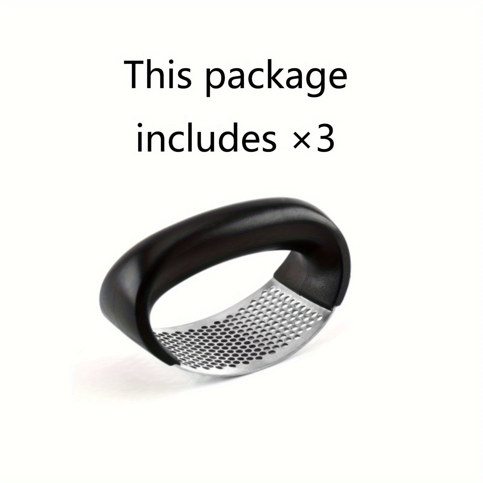 Stainless Steel Garlic Press Manual Kitchen Gadget Chopper Tool