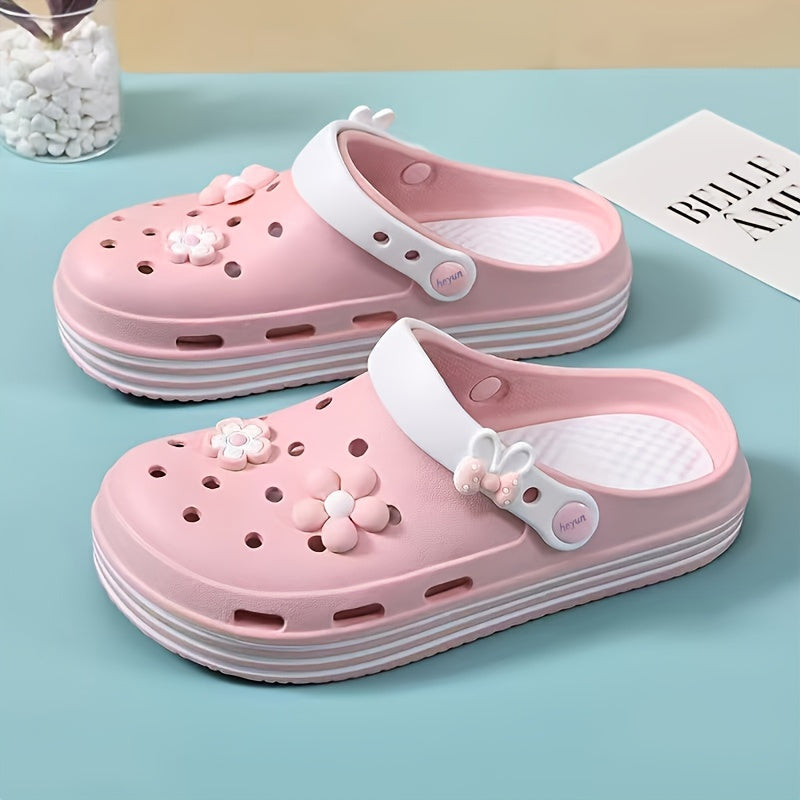 Women's EVA Garden Sandals, Thick-Soled, Anti-Slip, Spring/Summer Trendy