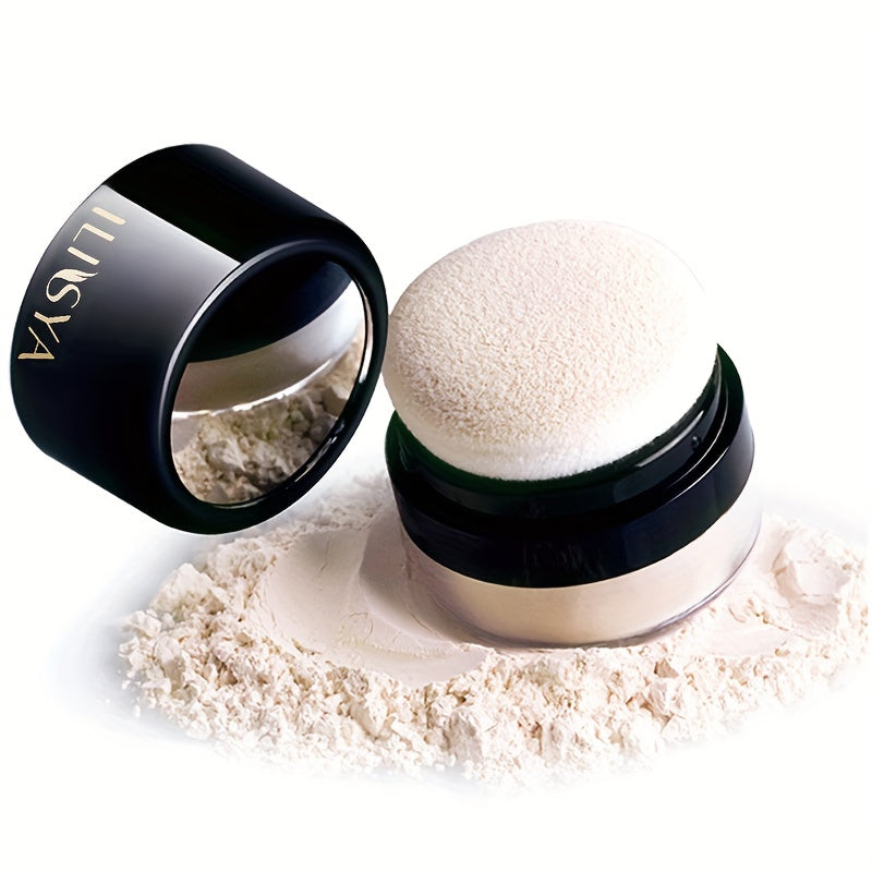 Women's Long-Lasting Loose Powder with Mushroom Head Makeup Foundation Oil Control Brightening Waterproof