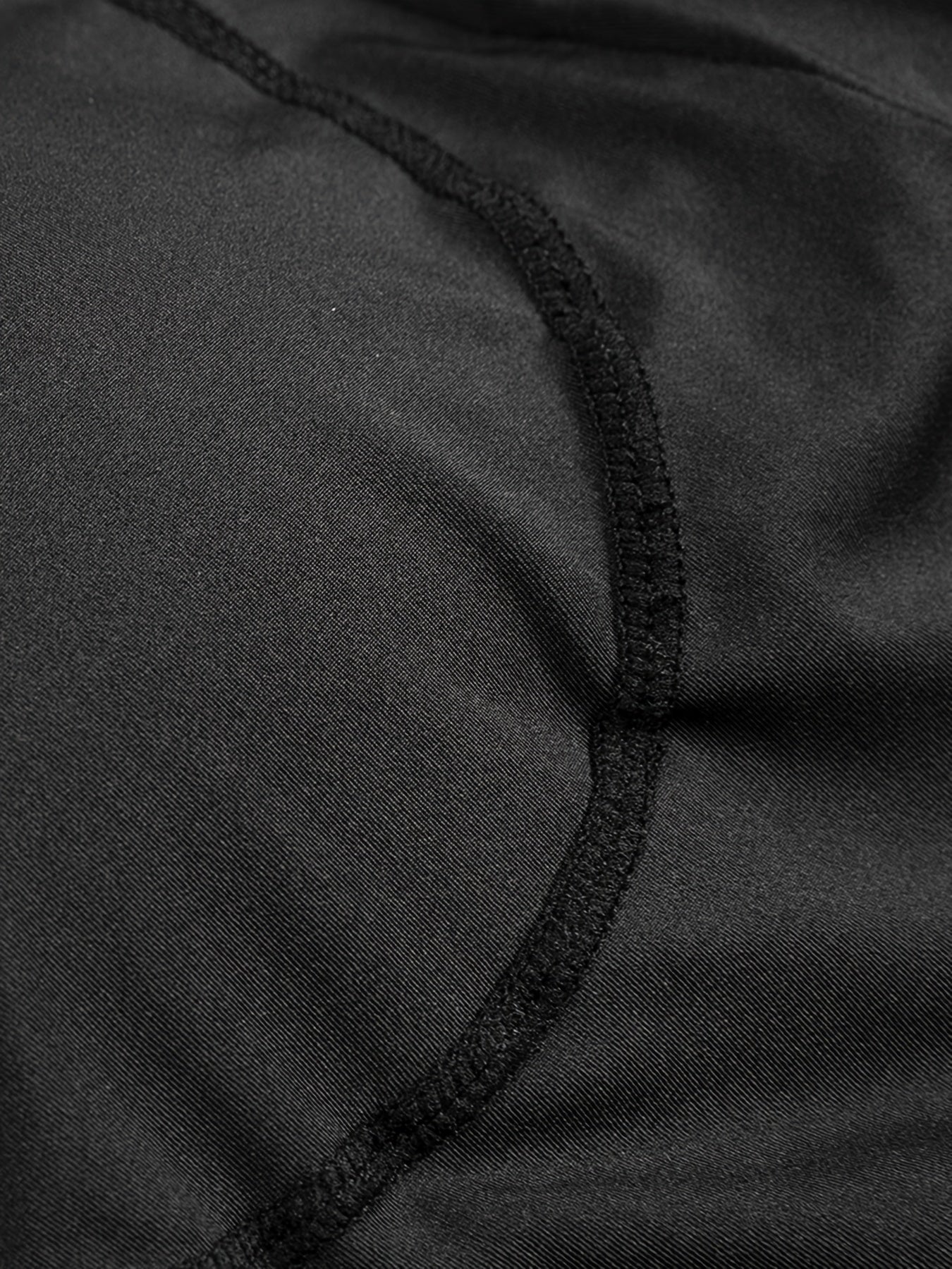 Men's Breathable Shaping Pants with Waist and Butt Lifting Technology Polyester Skinny Shorts