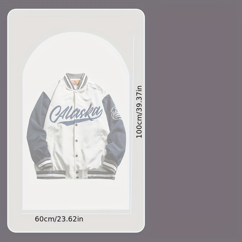 Bolsas blancas colgantes para prendas, pack de 5, impermeables, a prueba de polvo, lavables, sin cremallera