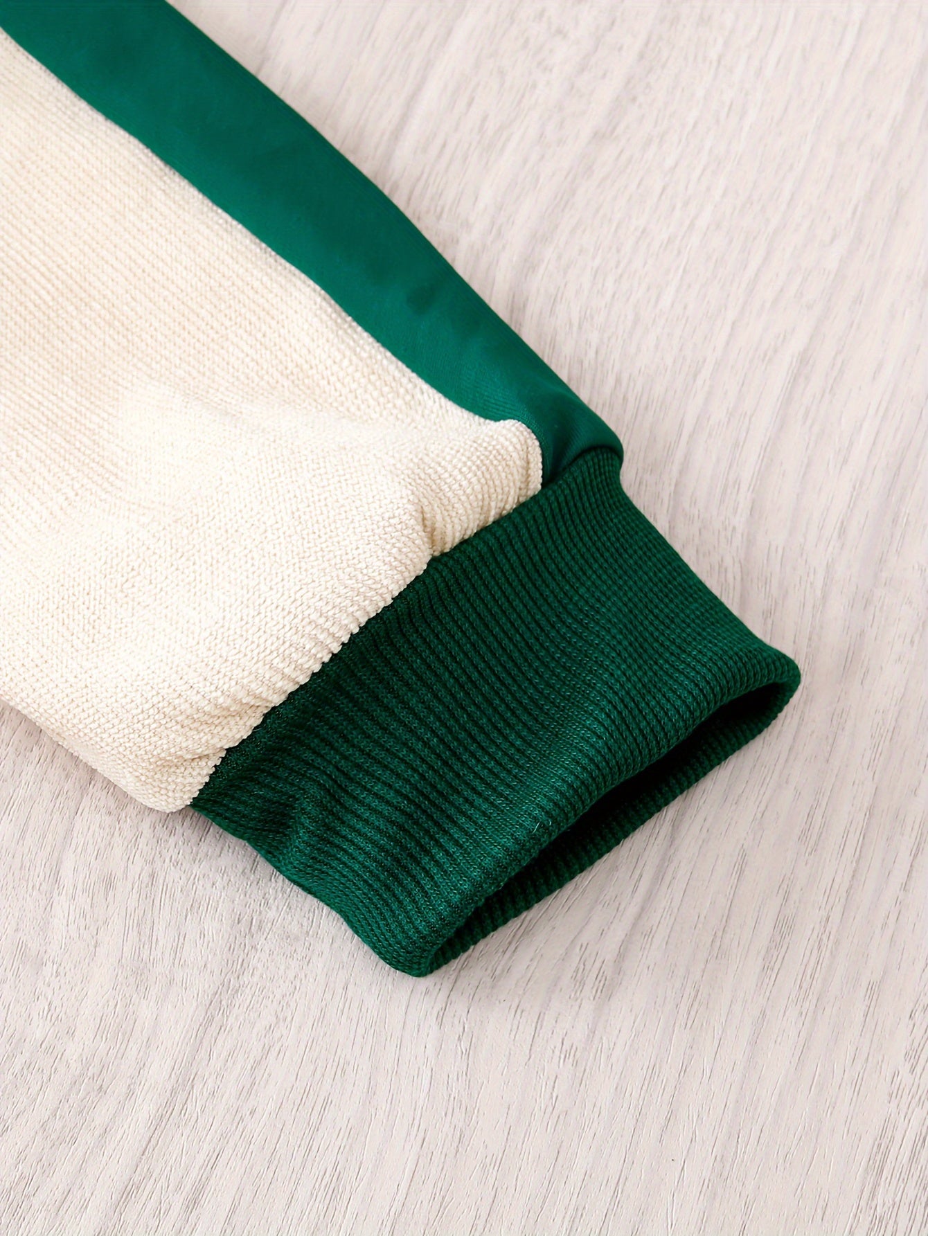 Boy's Casual 2-Piece Set Long Sleeve Zipper Jacket Jogger Pants Fall