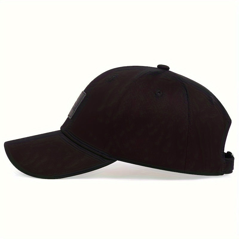 Men's Baseball Cap Adjustable UV Protection Lightweight Polyester Casual Outdoor Spring Autumn
