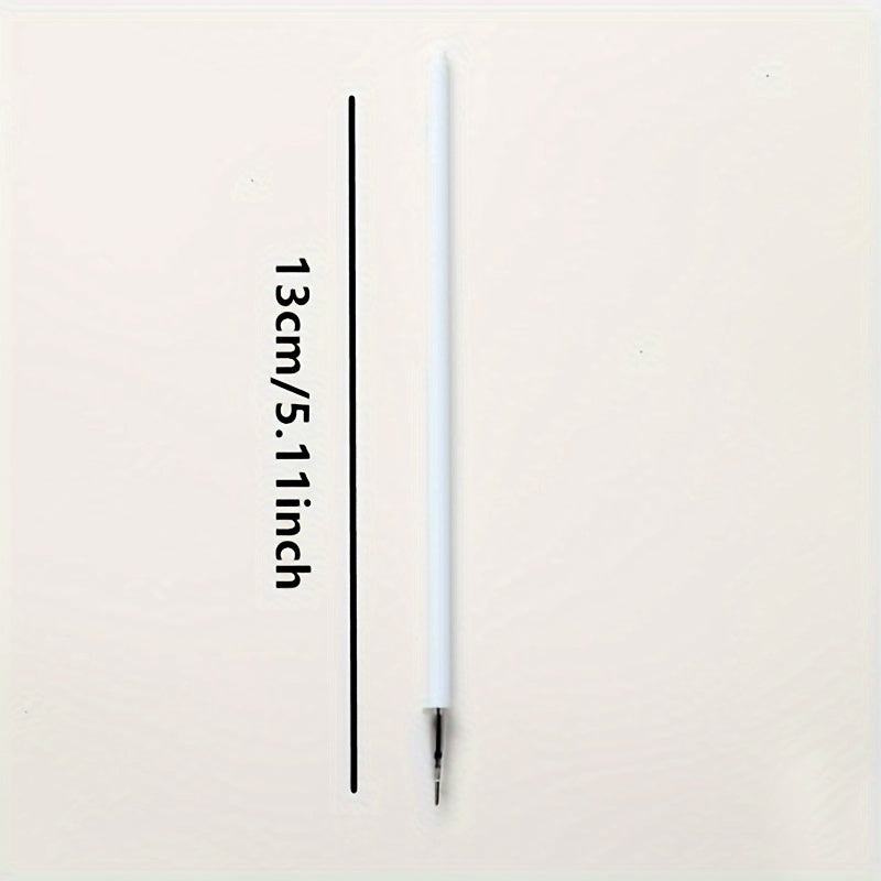 100 шт. запасных стержней для гелевых ручек 0,5 мм красного, синего и черного цвета для офисных и школьных принадлежностей