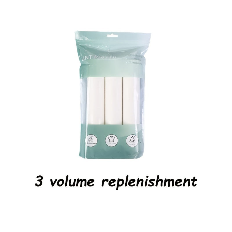 Katta hajmli qayta ishlatiladigan tolalarni tozalash ruloni to'plami, 2 ta rulon va chang qopqog'lari bilan, jun va axlat uchun